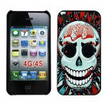 Wholesale iPhone 4 4S Funky Skull Design Hard Case (Skull)